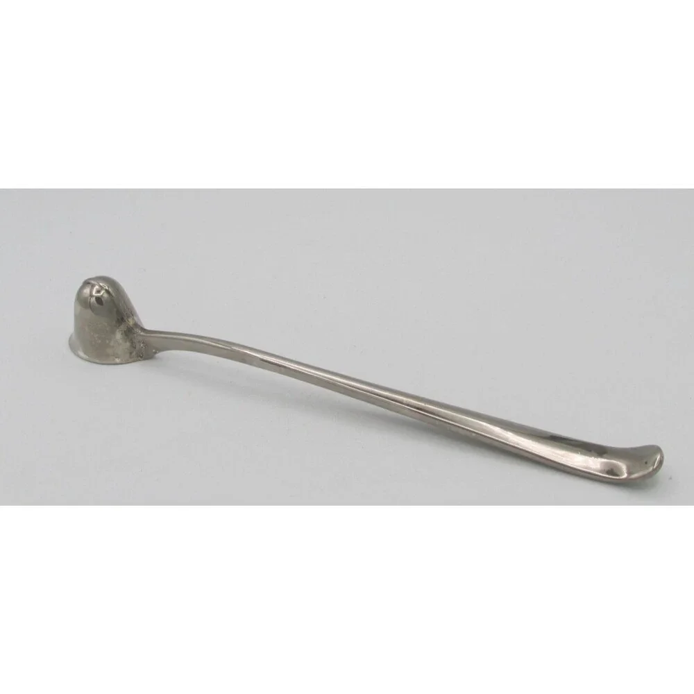 Vintage Candle Snuffer Silver Plated Helmet Design 10